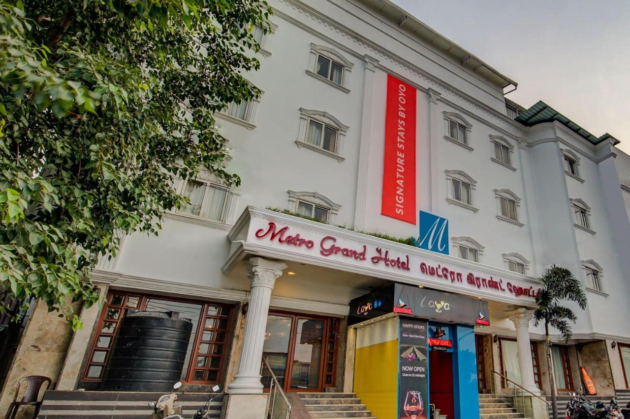 Metro Grand Hotel Čennai Exteriér fotografie