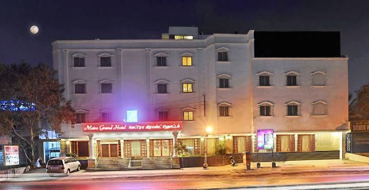 Metro Grand Hotel Čennai Exteriér fotografie